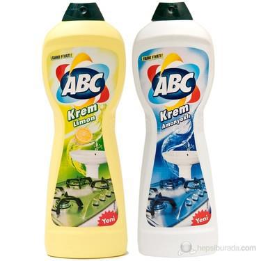 ABC Limon - Amonyak Granit Krem Yüzey Temizleyici 2x750 ml 