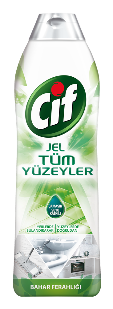 Cif Bahar Ferahlığı Seramik Jel Yüzey Temizleyici 750 ml 