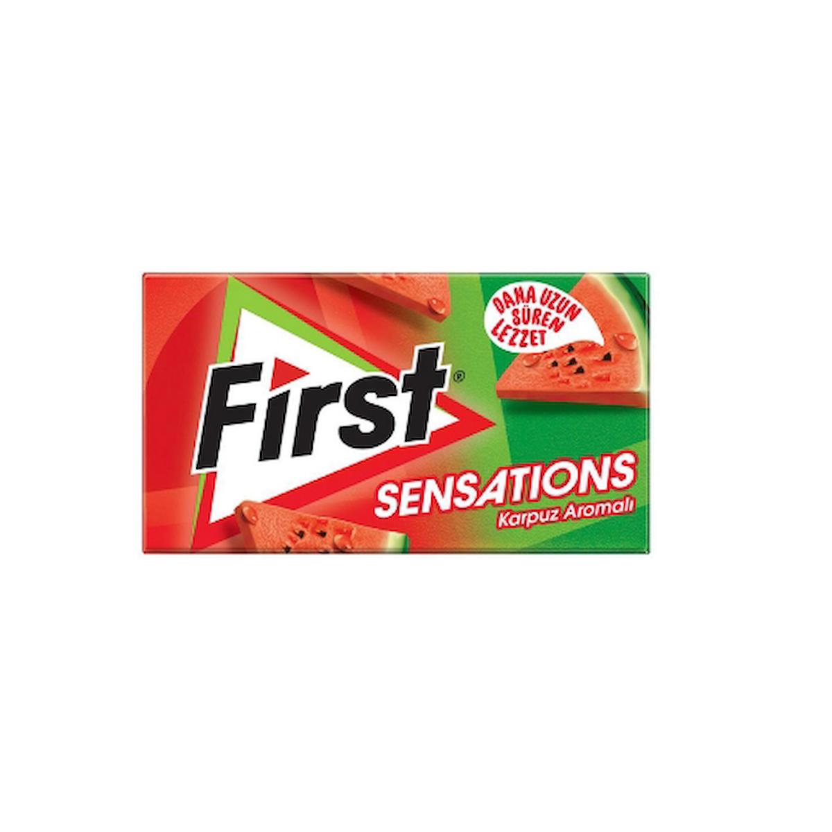 First Sensations Karpuzlu Sakız 27 Gr. (6'lı)