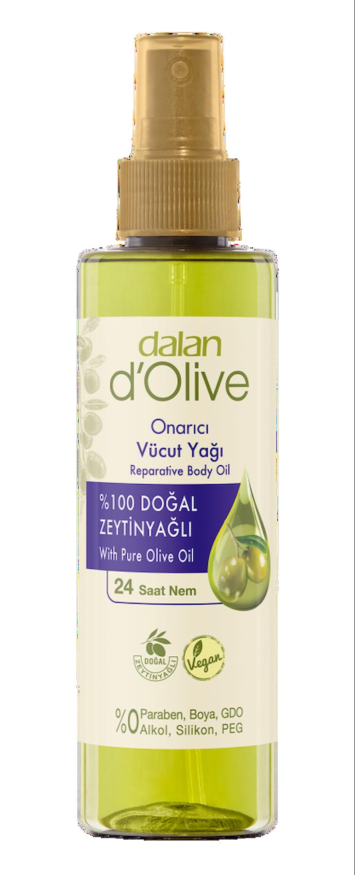 DALAN ONARICI VÜCUT YAĞI 200 ML %100 ZEYTİN YAĞLI