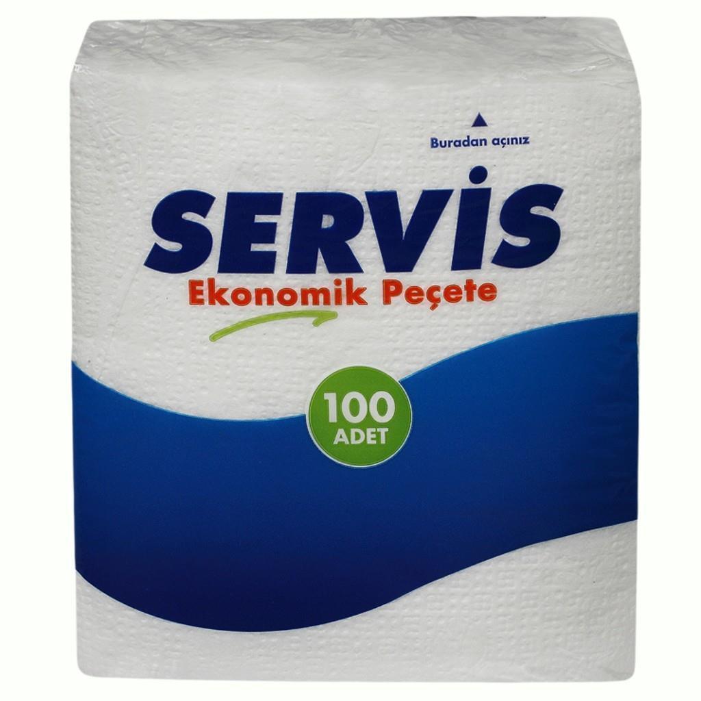 SERVİS PEÇETE BEYAZ 100`LÜ