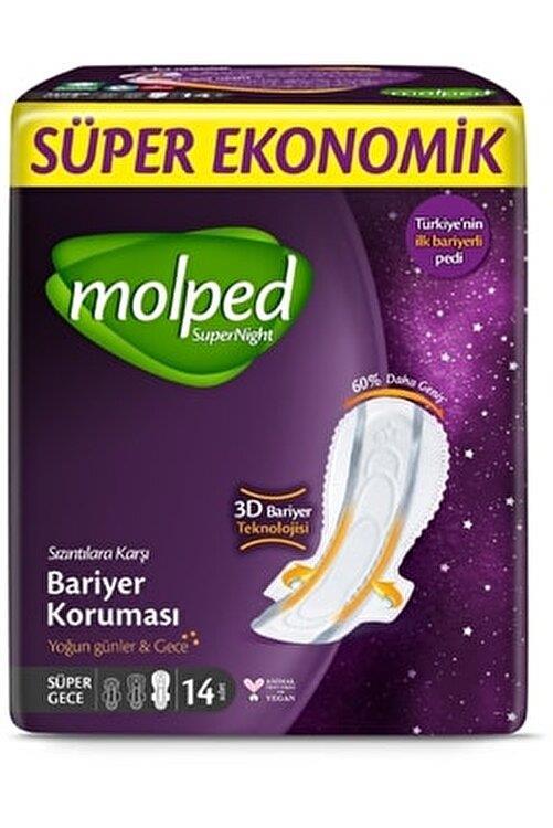 Molped Supernight Gece 14 Adet Hijyenik Ped