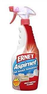 Ernet Aspirnet Mutfak ve Banyo Temizleyici Sprey 750 ml