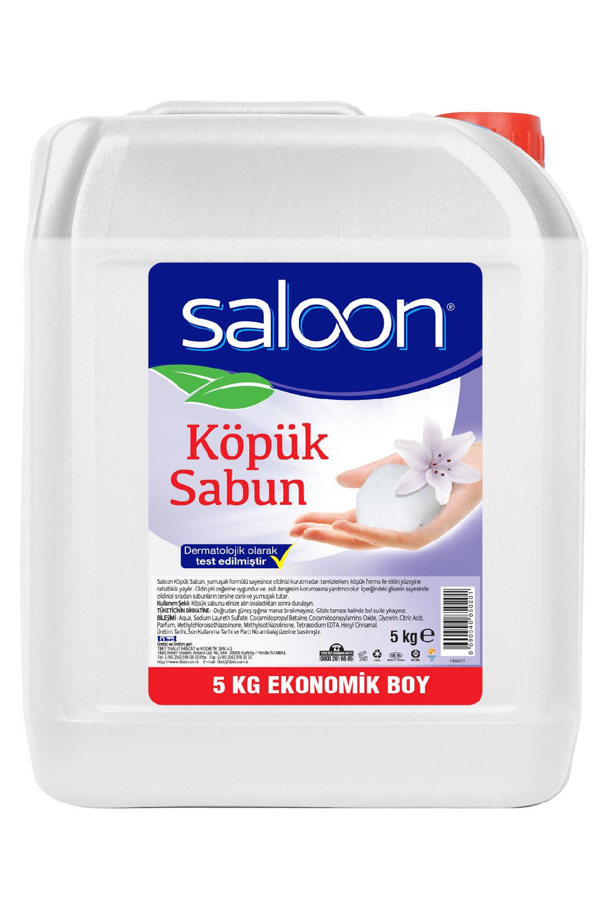 Şeffaf Floral Köpük Sabun 5 l