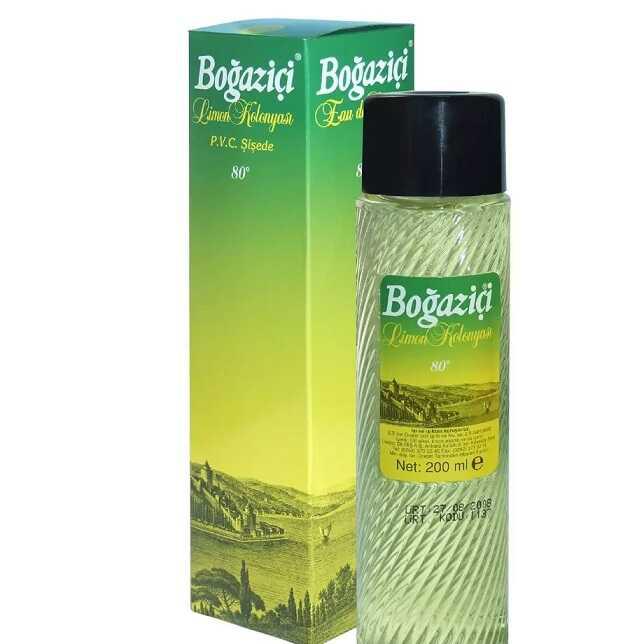 Boğaziçi Limon Kolonyası 80 Derece Pet Şişe 200 ml