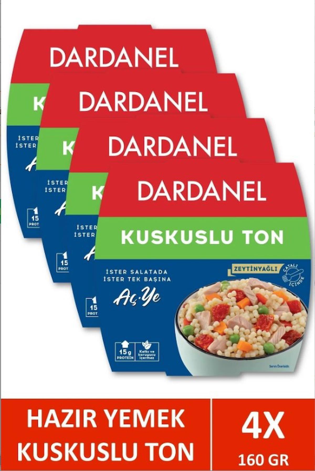 Aç Ye Kuskuslu Ton Balığı 160 Gr X 4 Adet