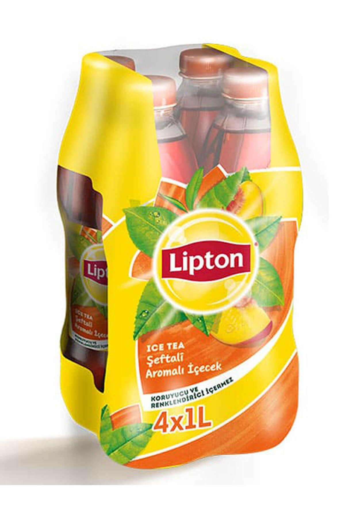 Lipton Ice Tea Şeftali 1 lt 4'lü