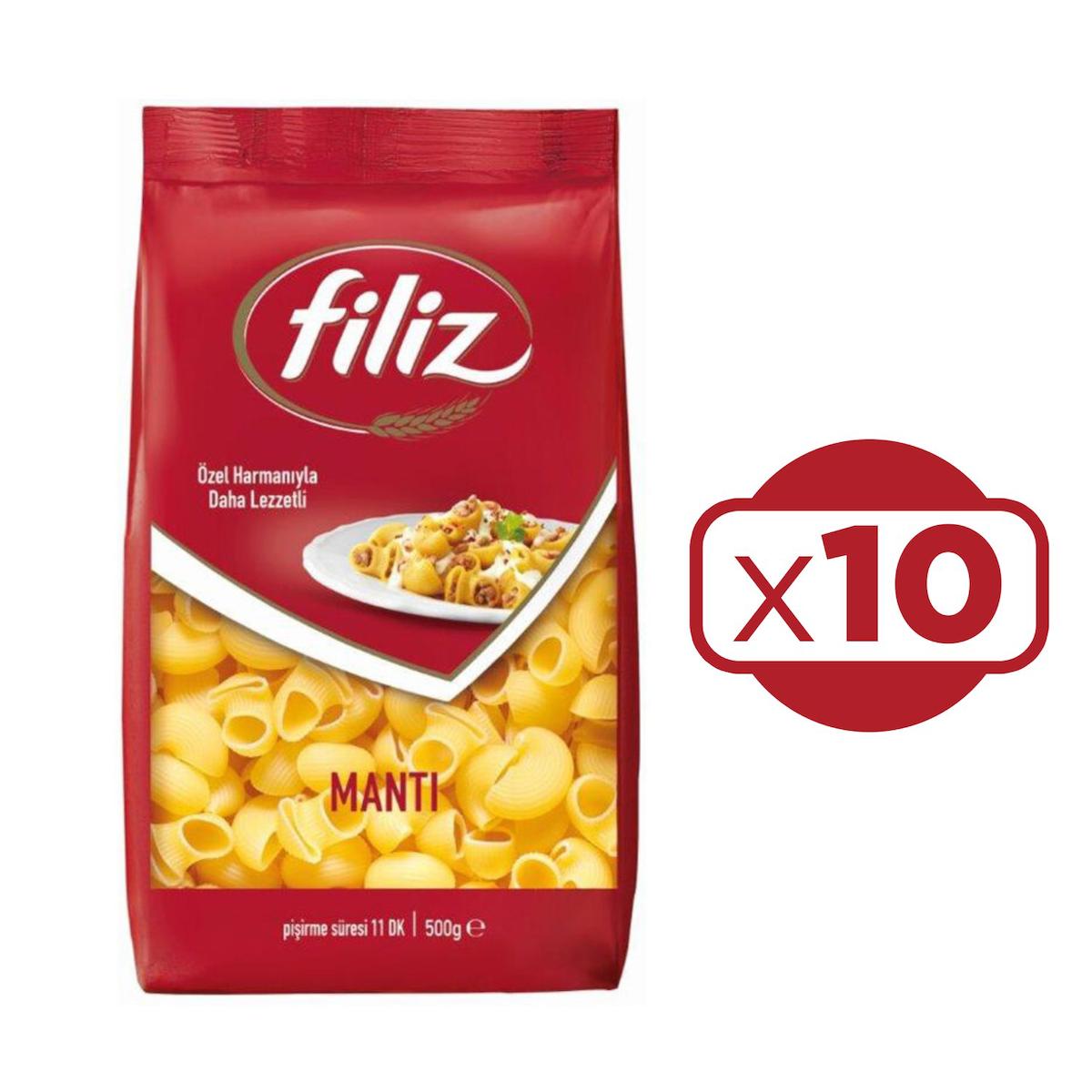 Filiz Makarna Mantı 500gr X 10 Adet