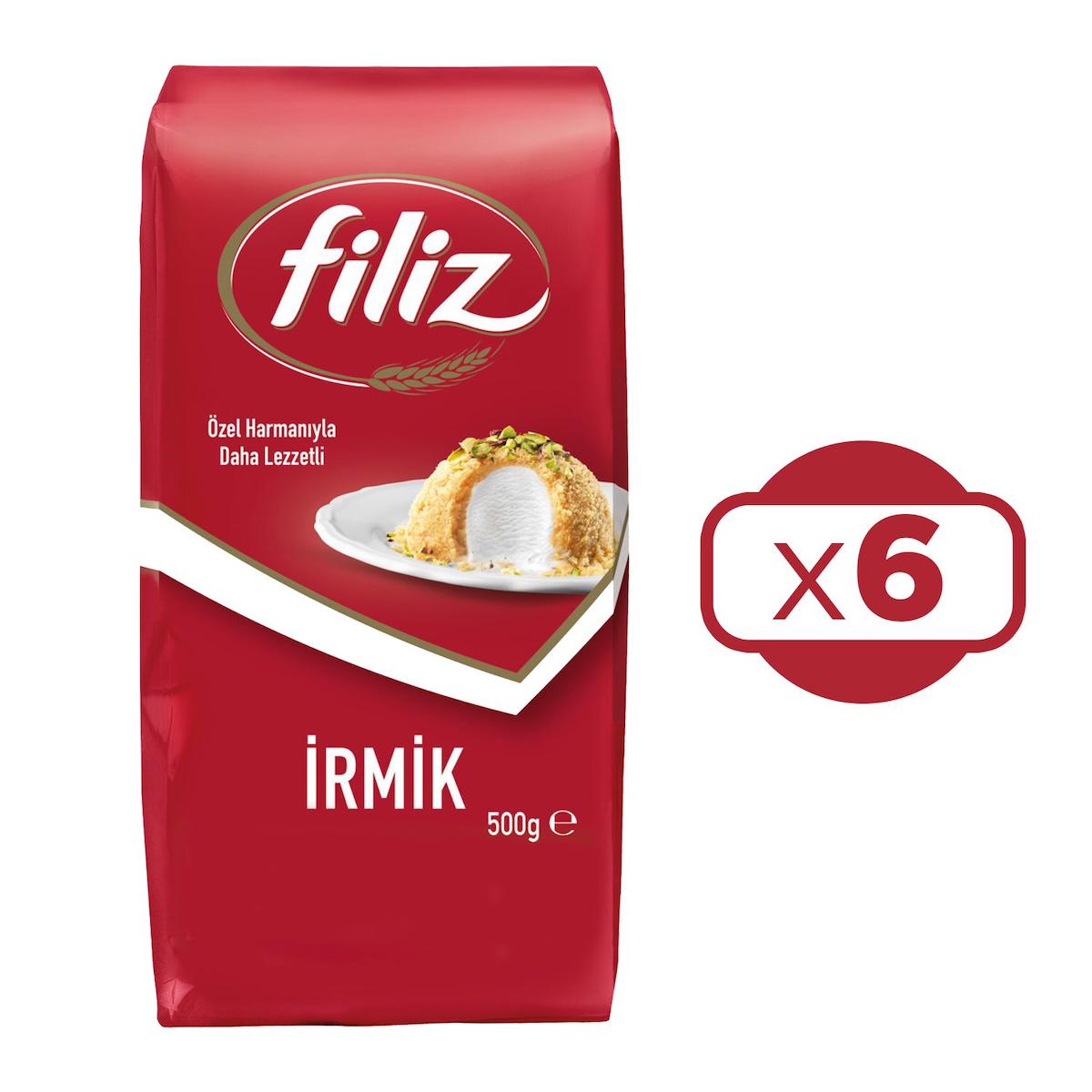 Filiz İrmik 500 Gr X 6 Adet