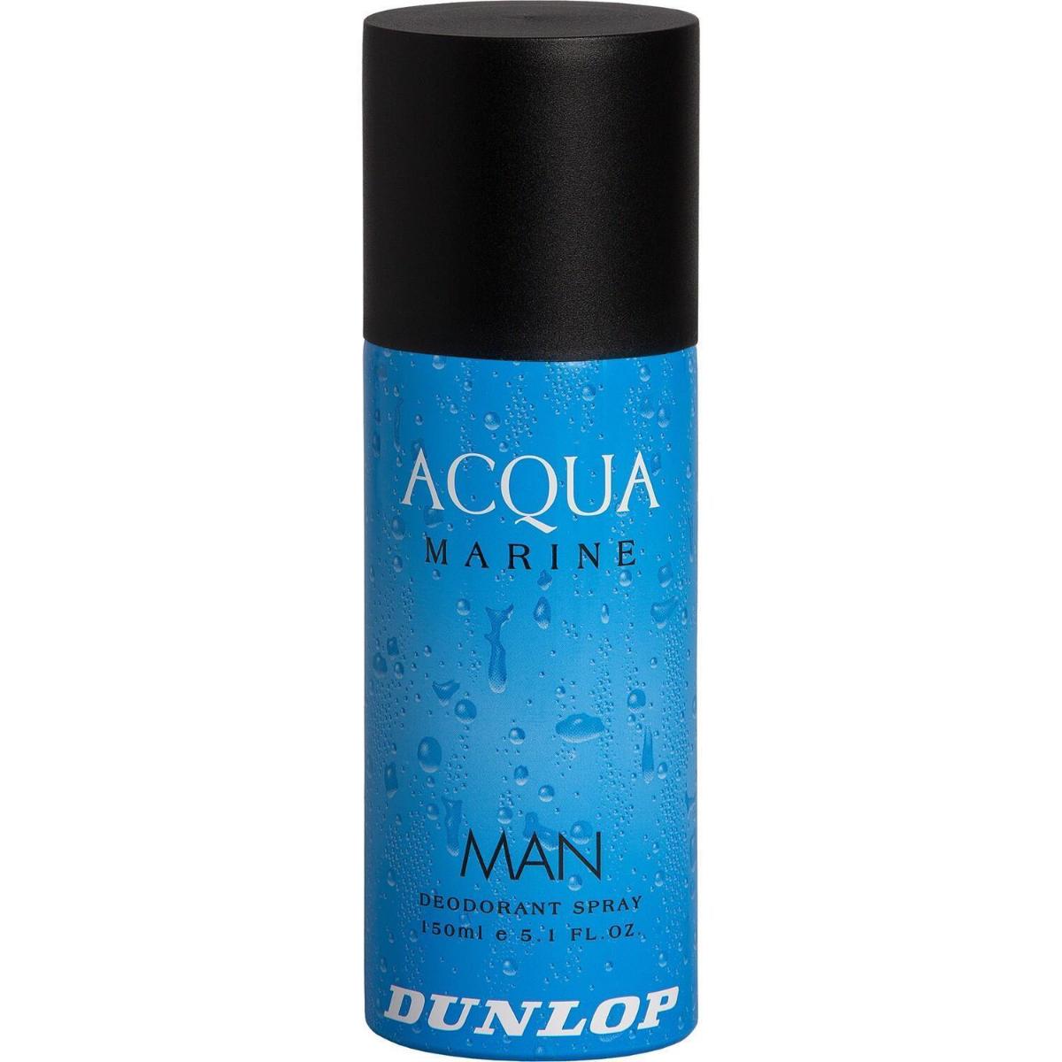 Dunlop Acqua Marine Pudrasız Leke Yapmayan Erkek Sprey Deodorant 150 ml