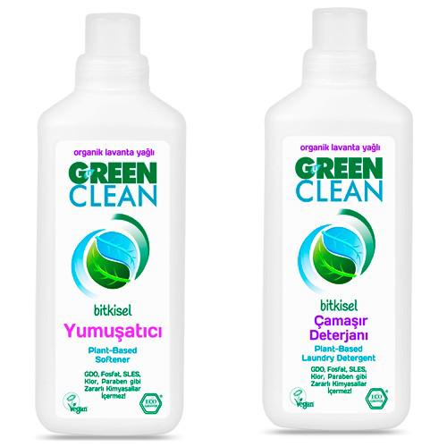 U Green Clean 2'Li Çamaşır Yıkama Seti 1 Lt