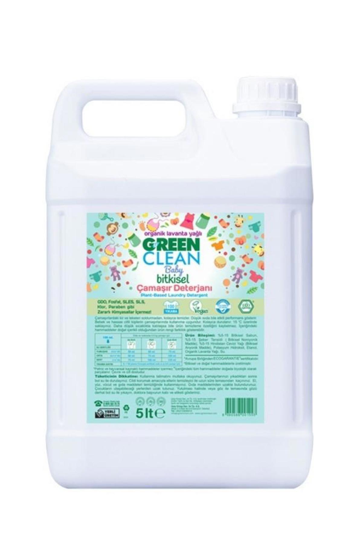 U Green Clean Baby Çamaşır Deterjanı 5 Lt