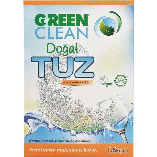 U Green Clean Bitkisel Bulaşık Makinesi Tuzu 1500 gr