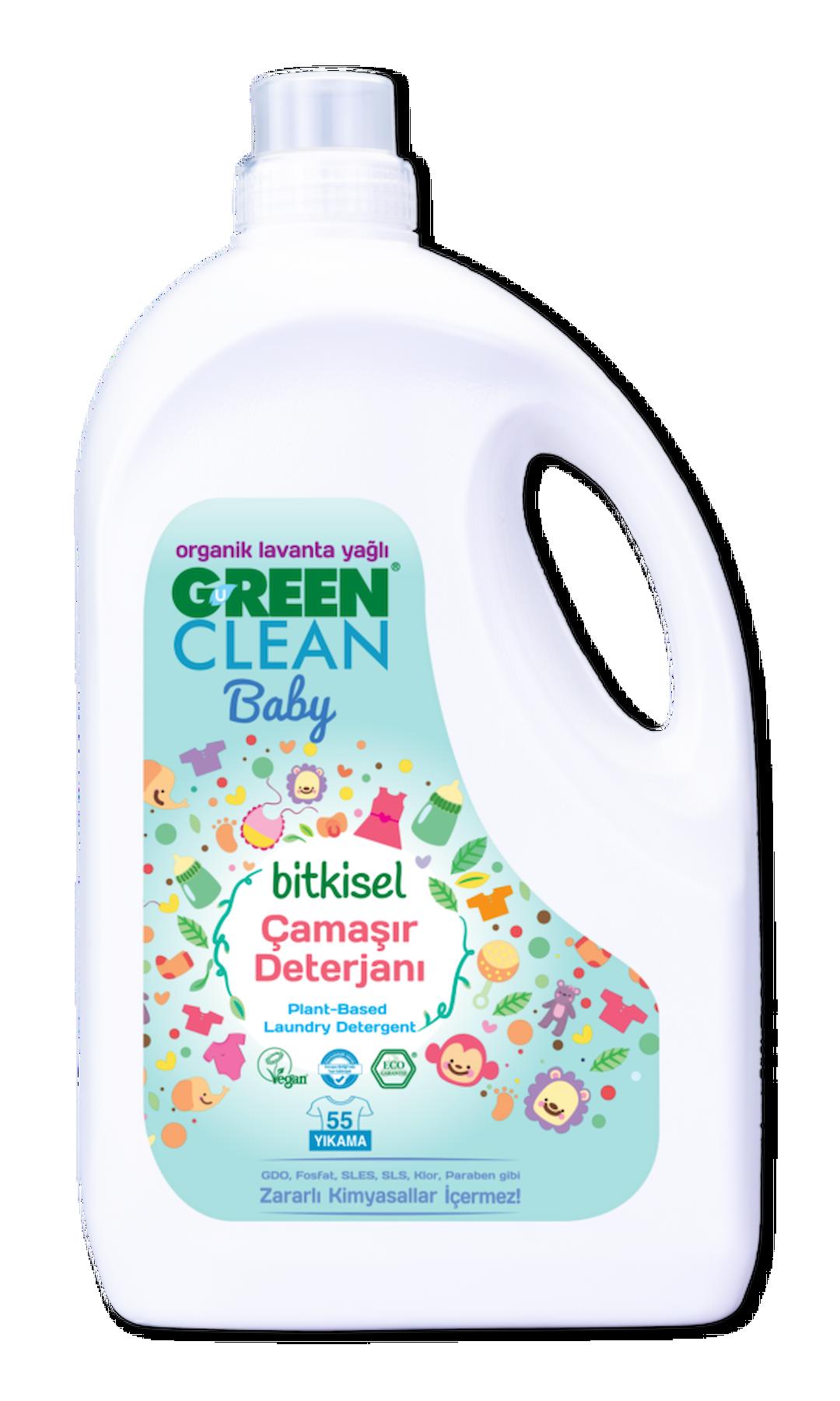 U Green Clean Baby Bitkisel Çamaşır Deterjanı 2750 Ml