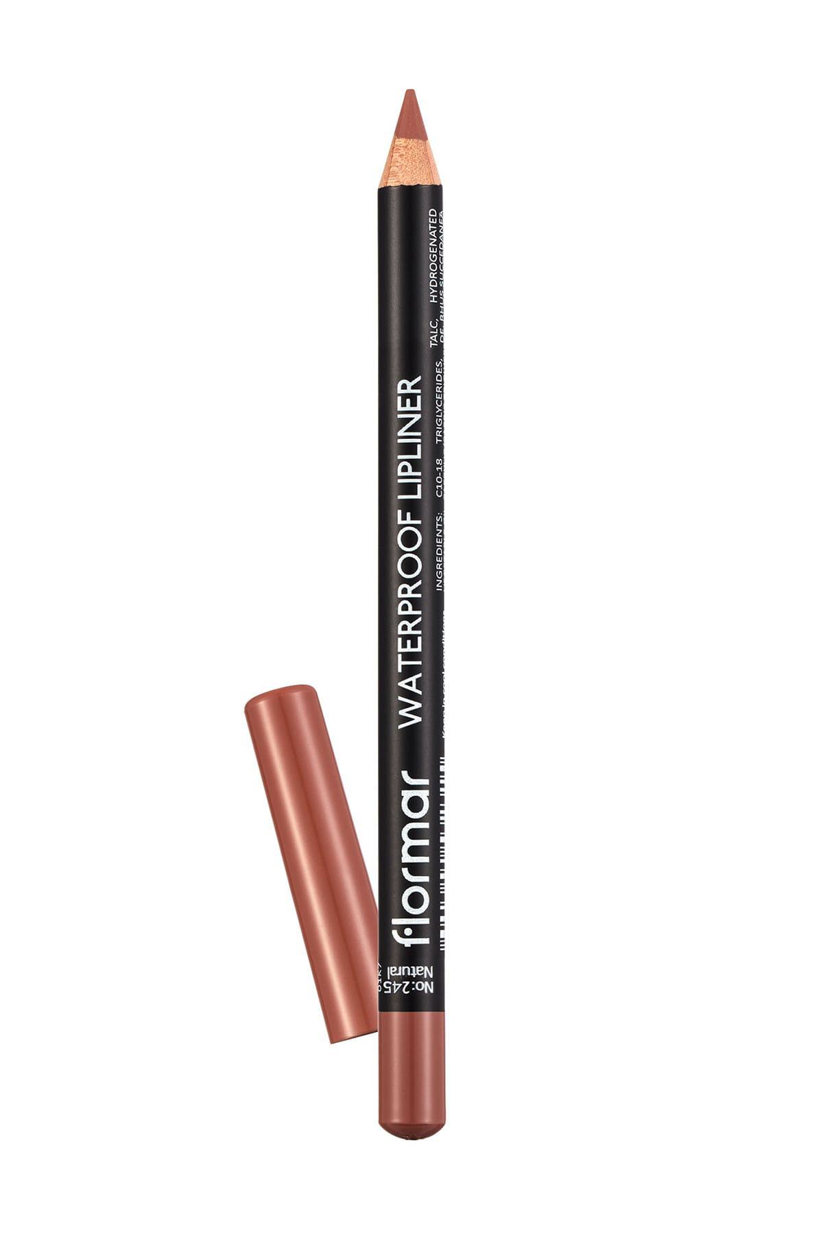 Suya Dayanıklı Dudak Kalemi 245 - Waterproof Lipliner Natural 8690604567607