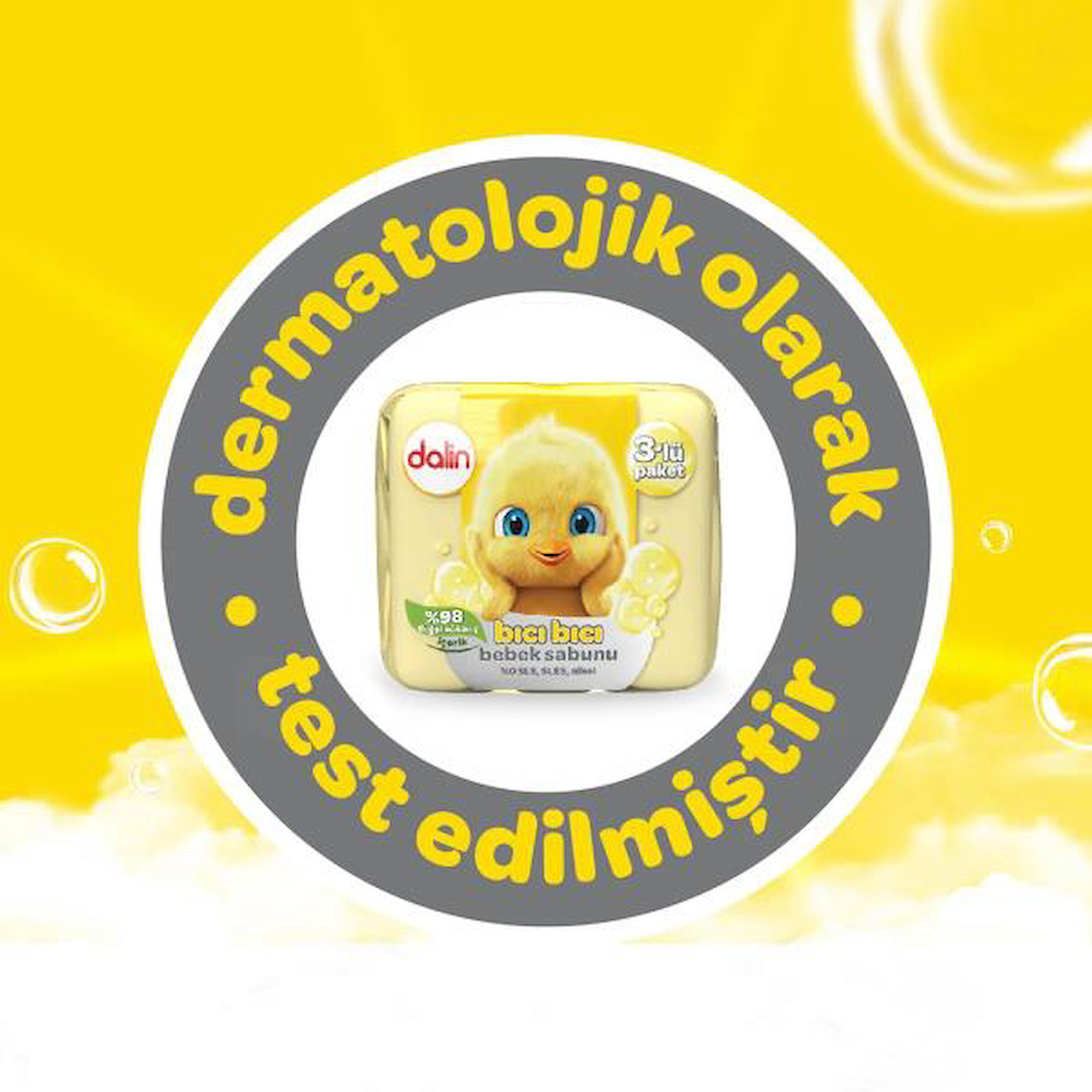 Dalin Bıcı Bıcı Bebek Sabunu 3x75gr 80808