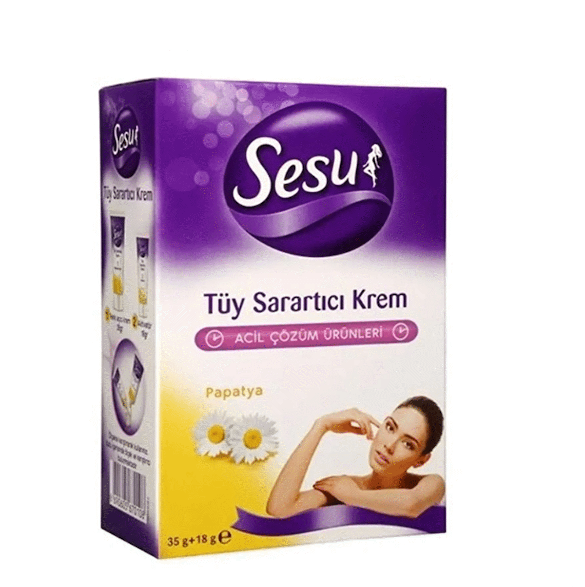 SESU TÜY SARARTICI KREM 35GR + 18GR