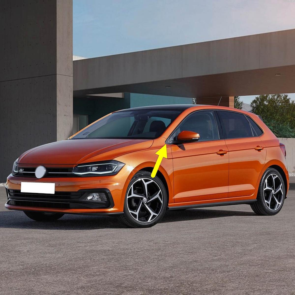 VW Polo 2018-2021 Sol Dış Ayna Önündeki Üçgen Plastik 2G0853273