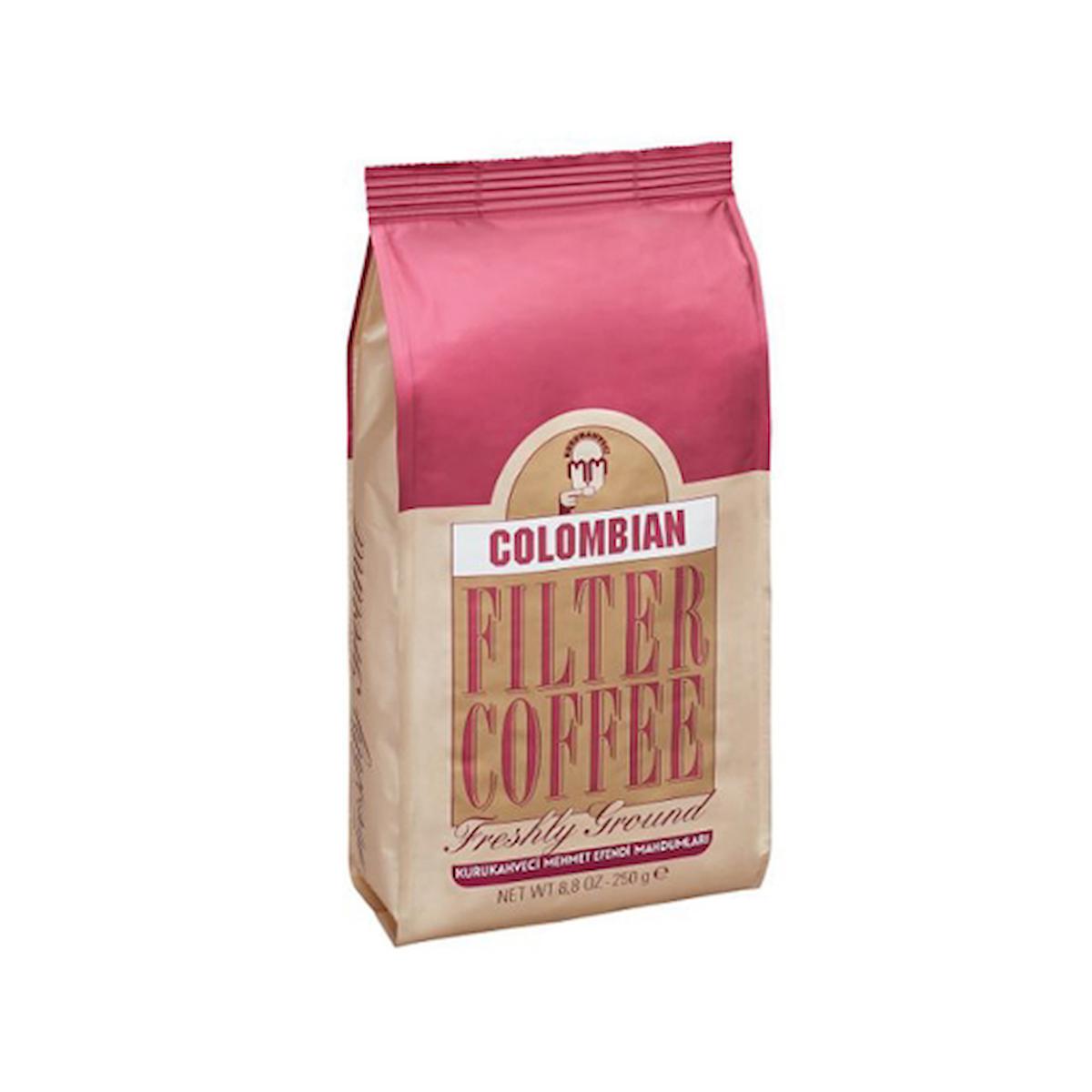 Kahveci Mehmet Efendi Colombian Filtre Kahve 250 Gr. (2'li)