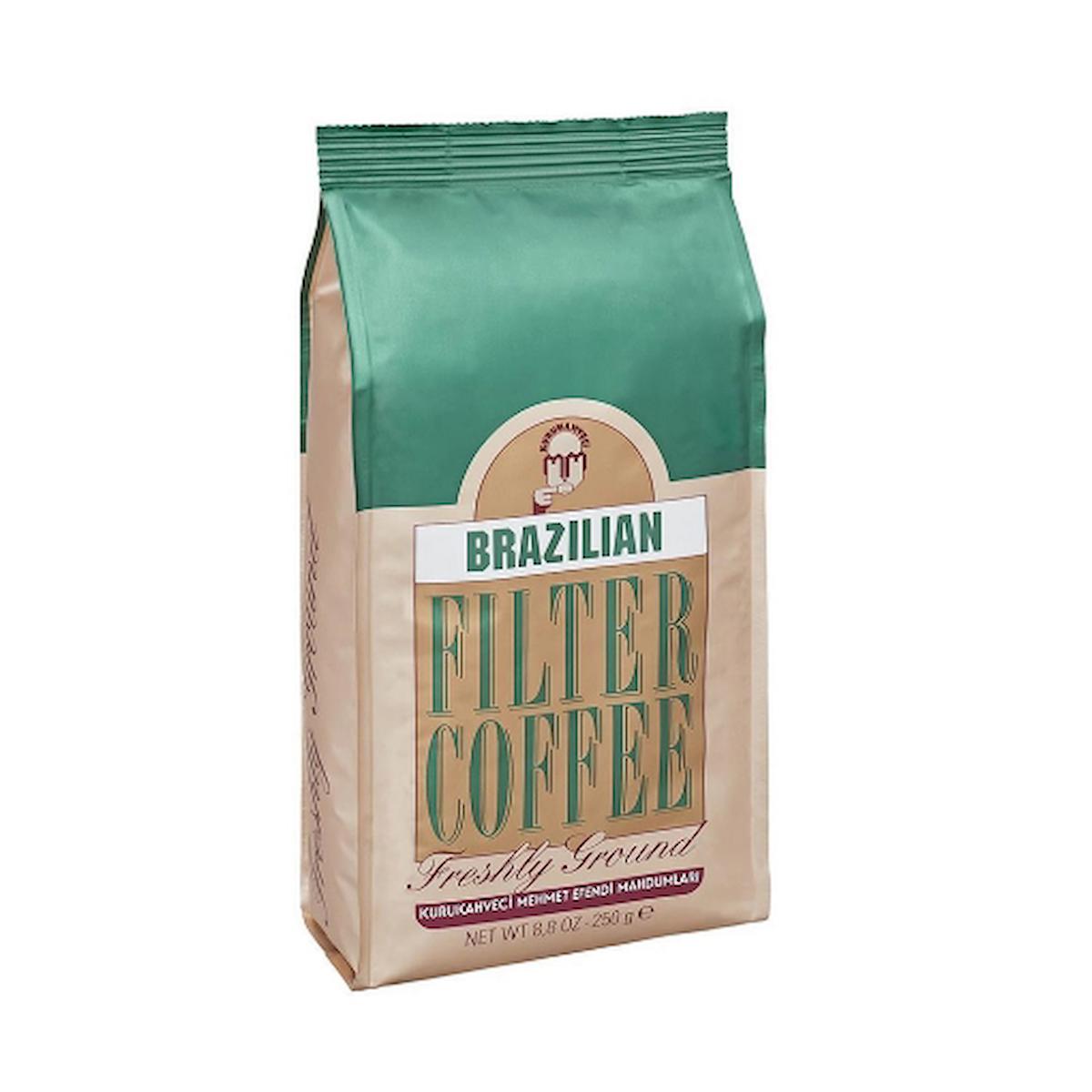 Kahveci Mehmet Efendi Brazilian Filtre Kahve 250 Gr. (6'lı)