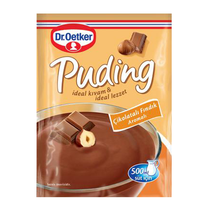 Dr.Oetker Çikolatalı Fındıklı Puding 115 gr