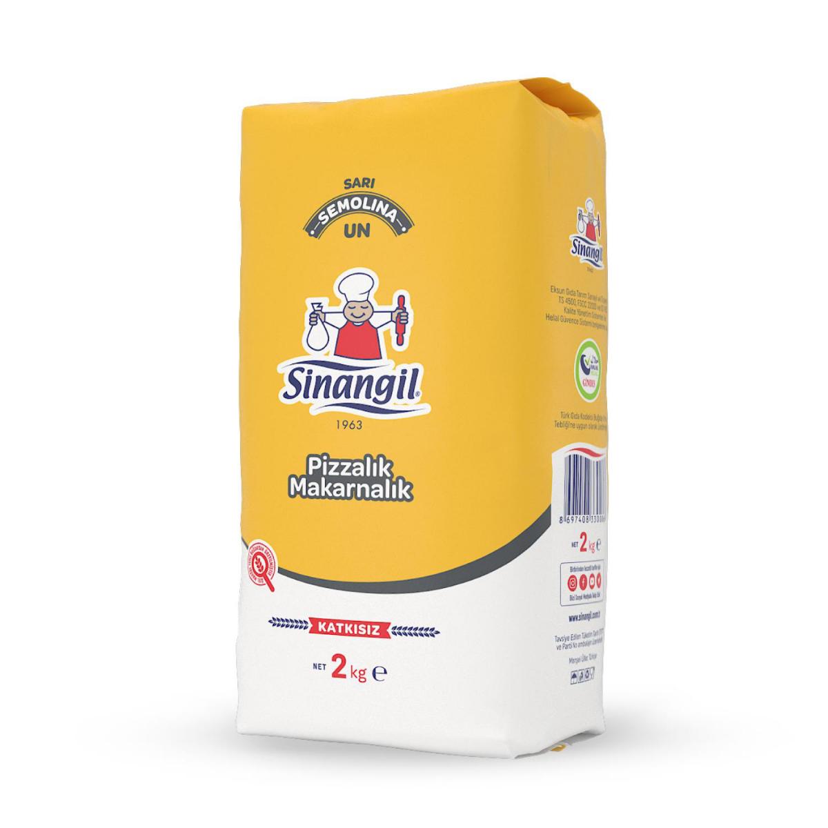 Sinangil Sarı Semolina Un 2KG