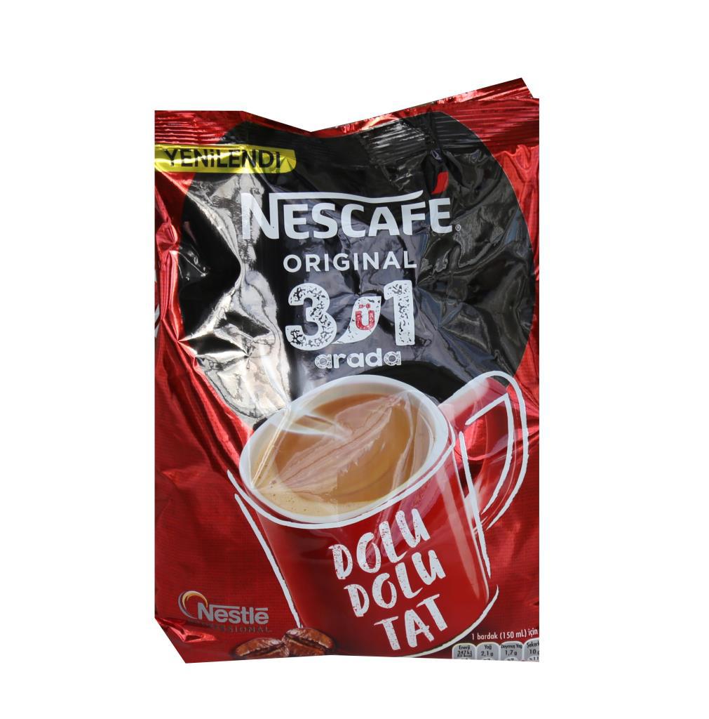 Nescafe 3'ü 1 Arada Paket 