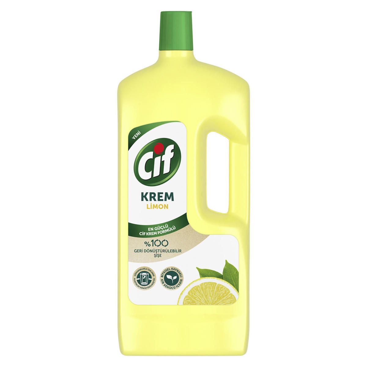 Cif Krem Yüzey Temizleyici Limon 1500 Ml