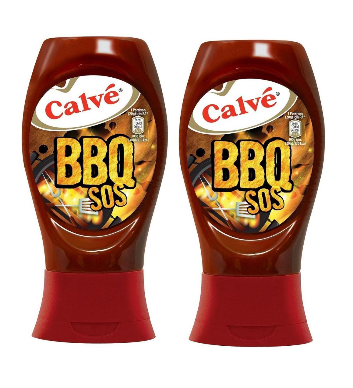 CALVE BBQ SOS 290 gr 2'li PAKET