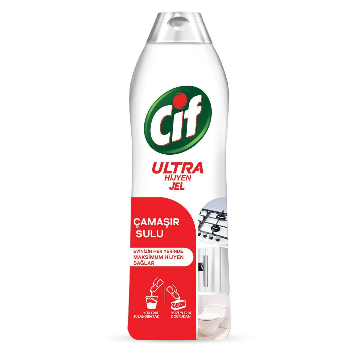 Cif Ultra Hijyen Jel Yüzey Temizleyici 750 ml