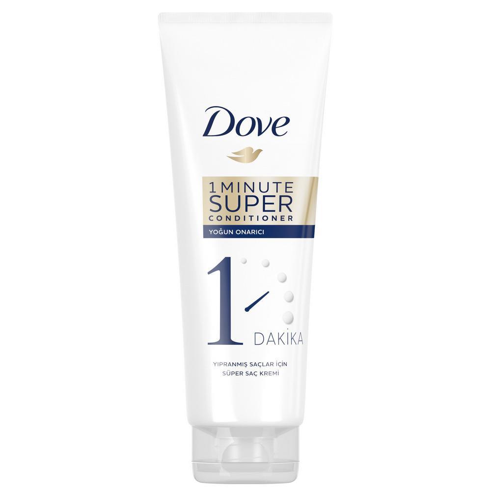 Dove 1 Minute Super Onarıcı Yıpranmış Saçlar İçin Bakım Yapan Saç Kremi 170 ml