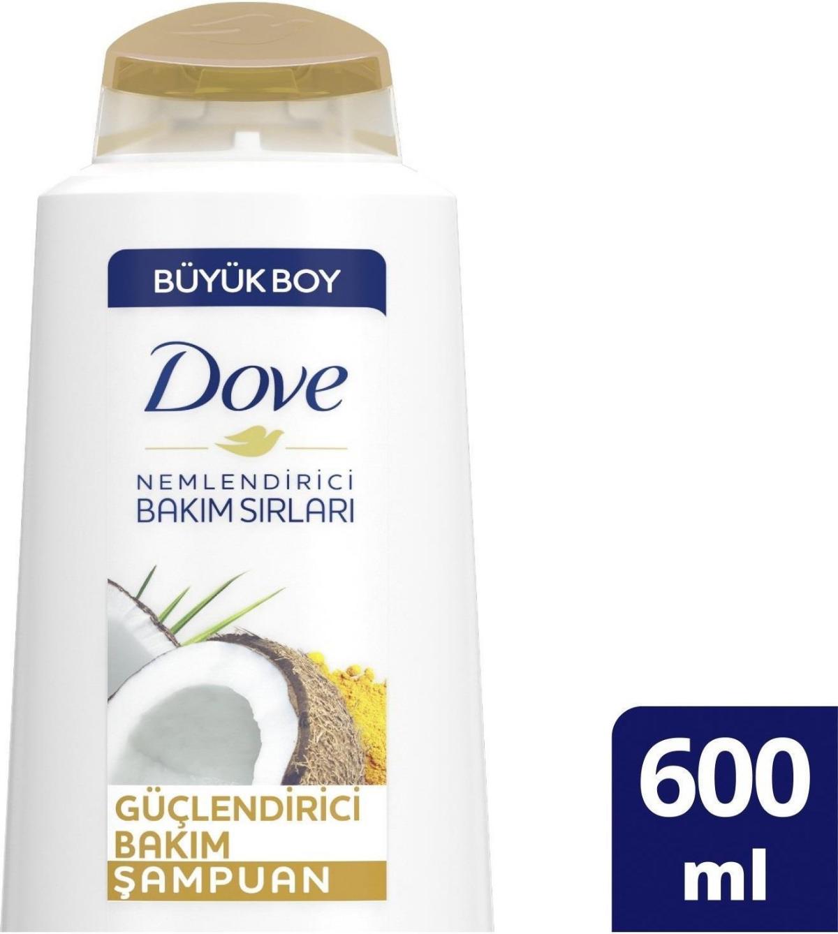 Dove Normal Saçlar İçin Güçlendirici Hindistan Cevizli Şampuan 600 ml