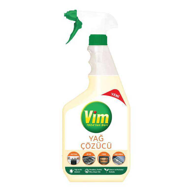 VİM 750ML MUTFAK SPREY YAĞ ÇÖZÜCÜ 