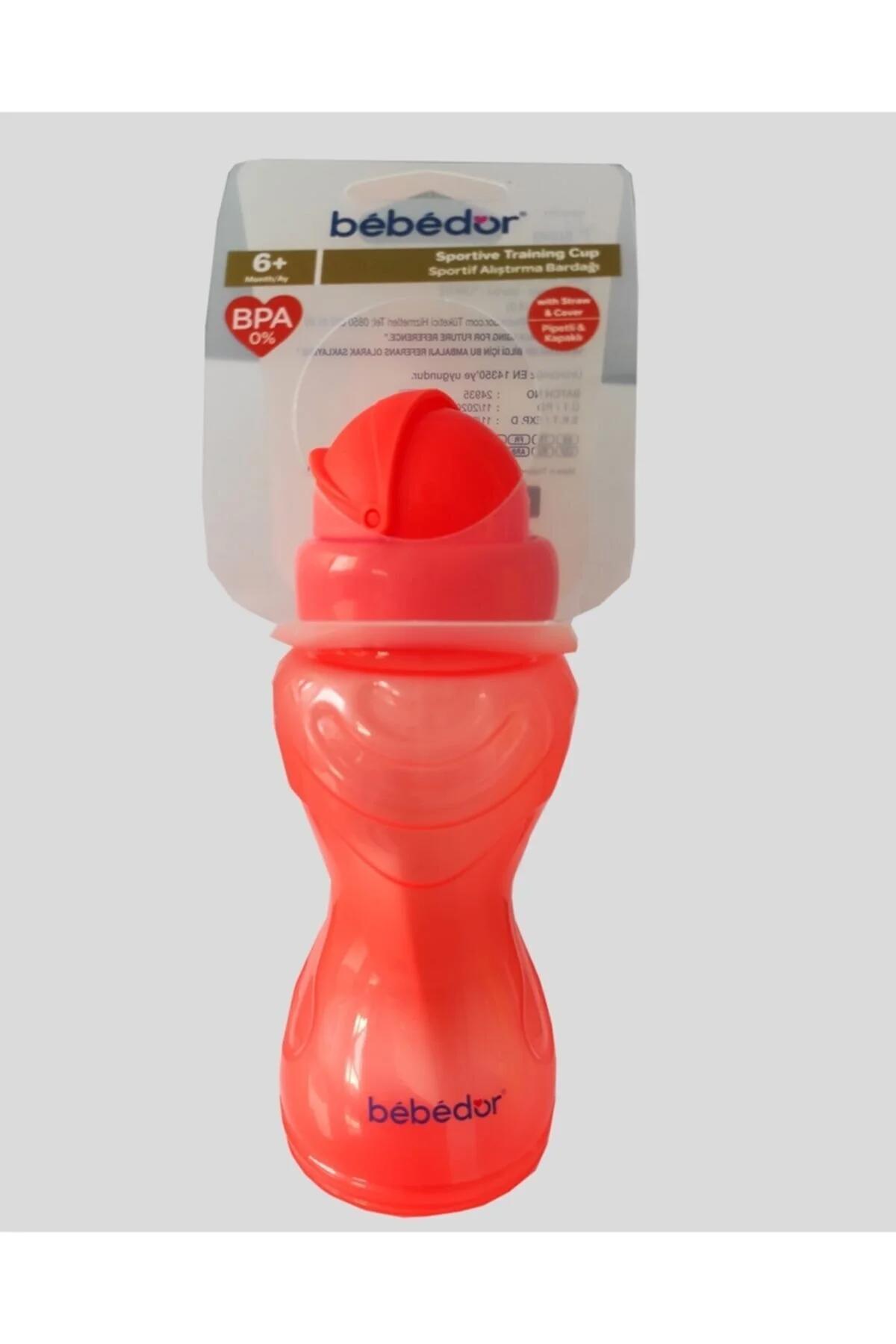 Pembe Sportif Alıştırma Bardağı 300 ml Kod:8504