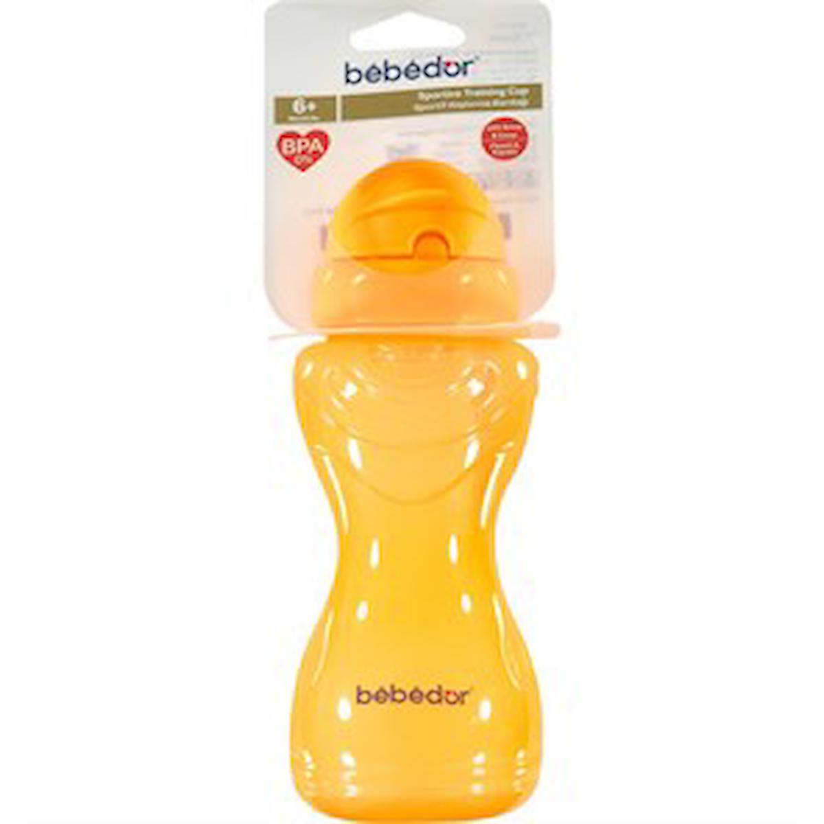 Bebedor Sportif Pipetli Alıştırma Bardağı  330 ML - Turuncu