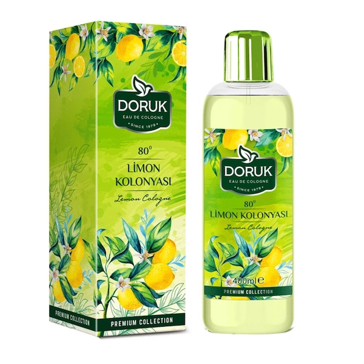 Doruk Limon Kolonyası 400 Ml Pet Şişe