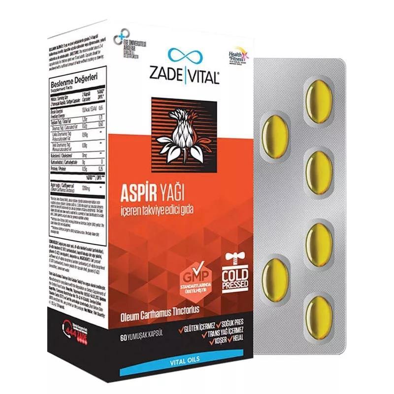 Zade Vital Aspir Yağı Blister 60 Kapsül