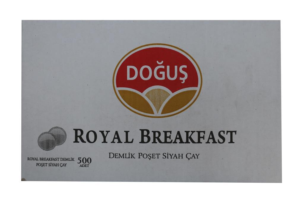 Doğuş Royal Breakfast Demlik Poşet Siyah Çay 3.2 gr 500'lü 