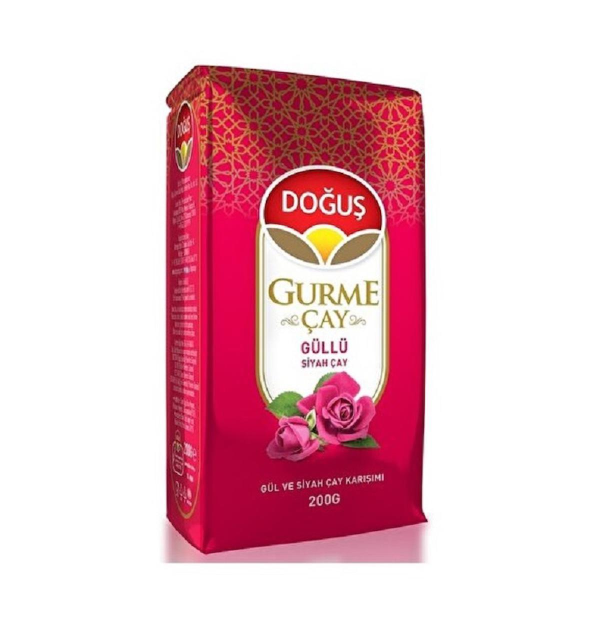 Doğuş Gurme Güllü Siyah Çay 200gr