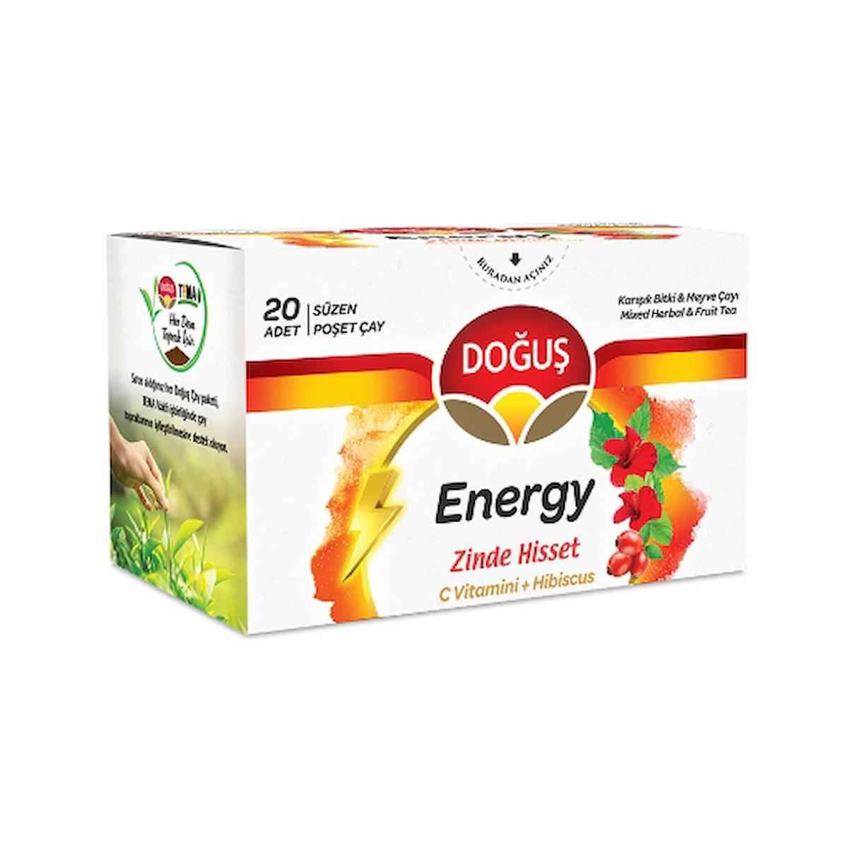 24'lü Doğuş Energy Bitki Çayı 20'li 40 Gr. EMH