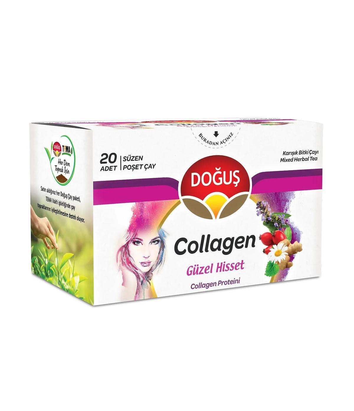 Doğuş Collagen Bardak Poşet Çay 20'li - Güzel Hisset