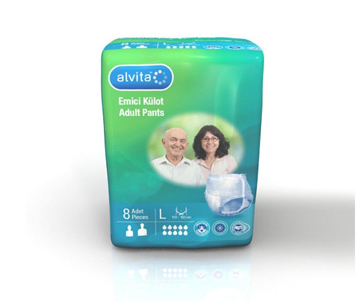 Alvita Emici Külot Large 8 Adet 