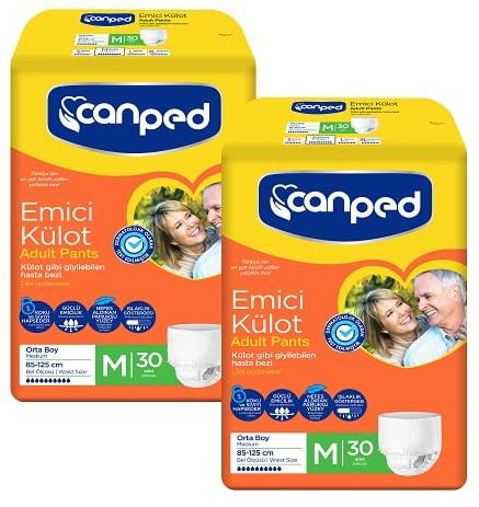 Canped Emici Külot Orta Boy Medium 60 Adet