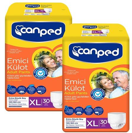 Canped Emici Külot Extra Büyük Boy Large 60 Adet