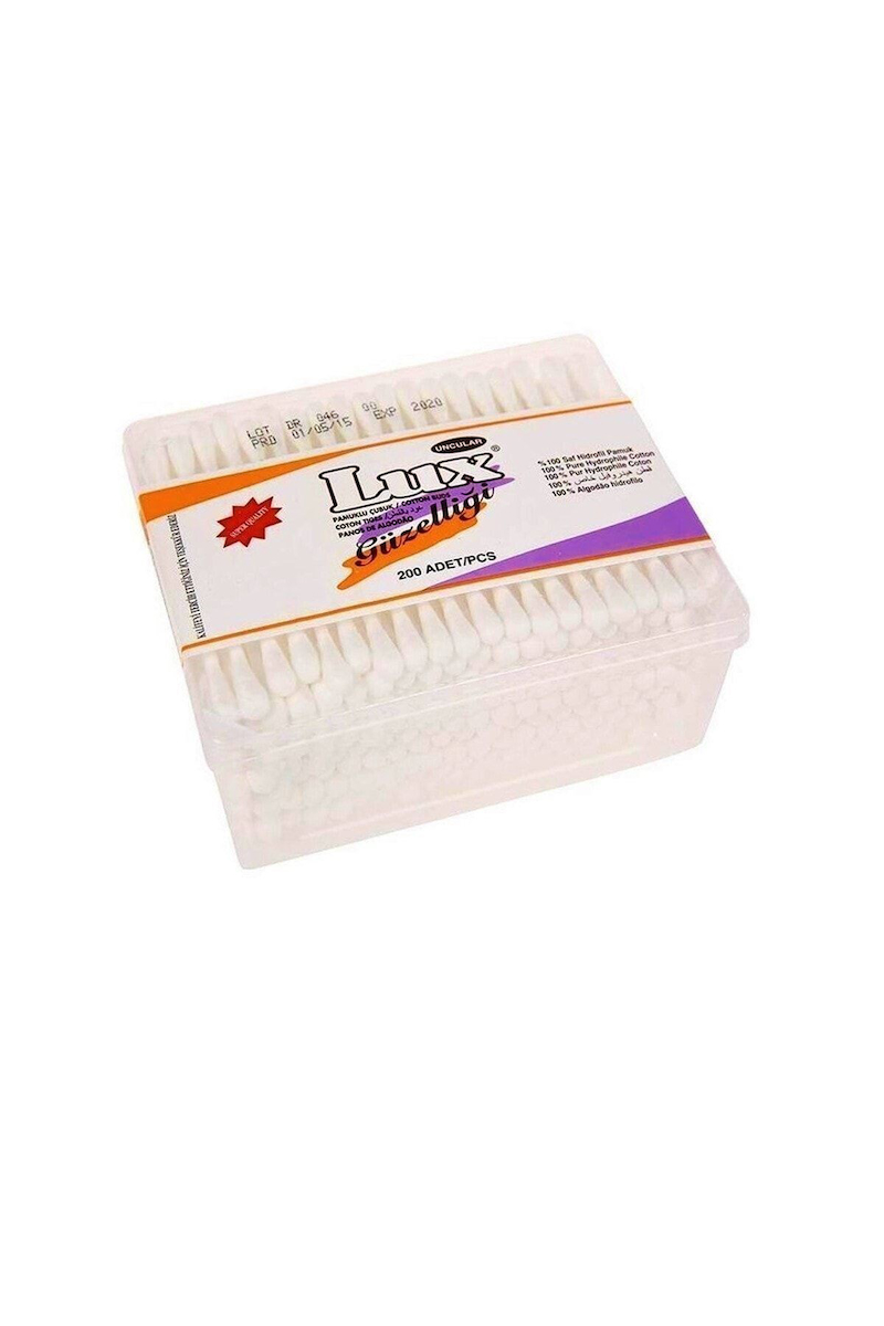 LUX Kulak Temizleme Çubuğu 200'lü x 4 Adet