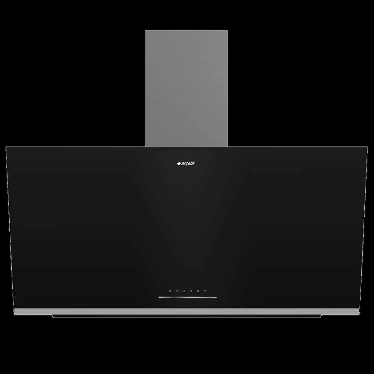 Arçelik ADE 906 -2 Siyah Duvar Tipi Davlumbaz