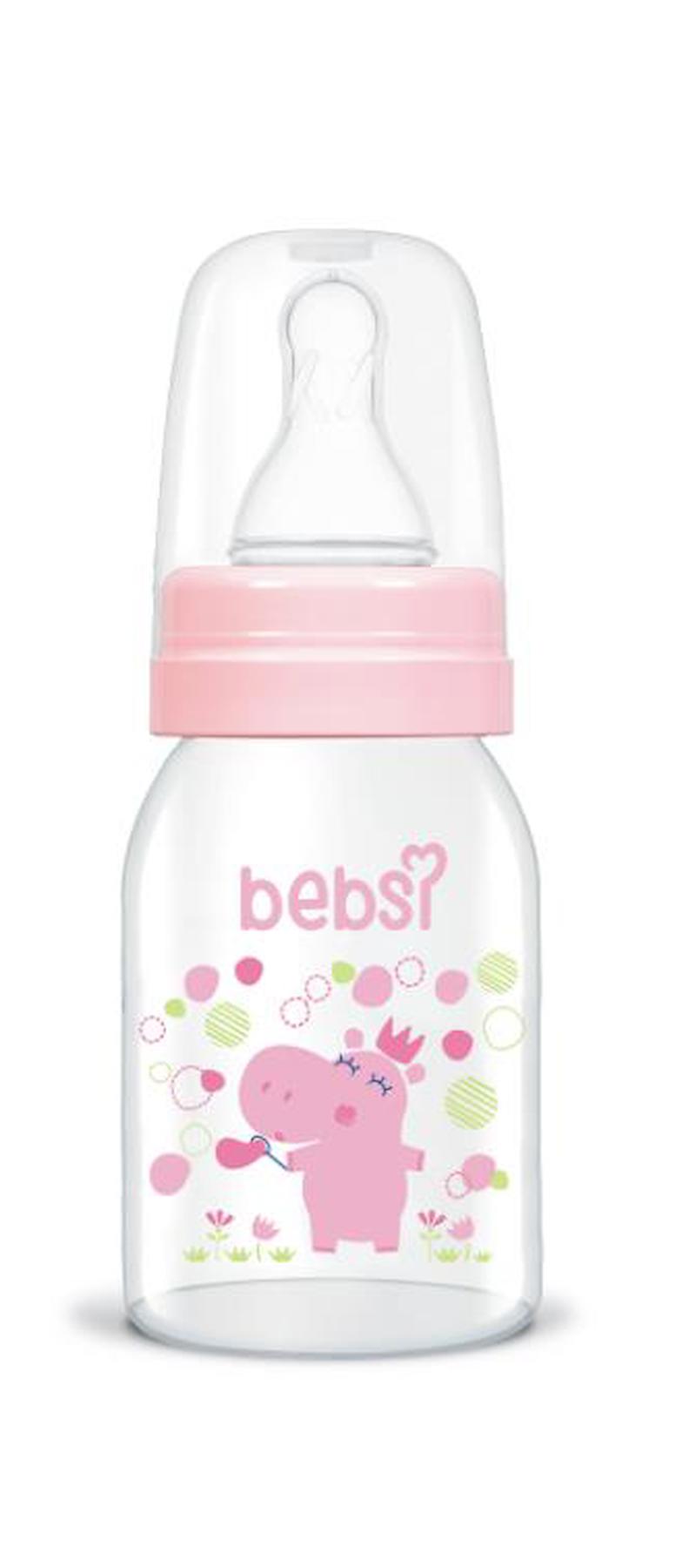 Bebsi 243 Klasik PP Biberon 125 ML Pembe