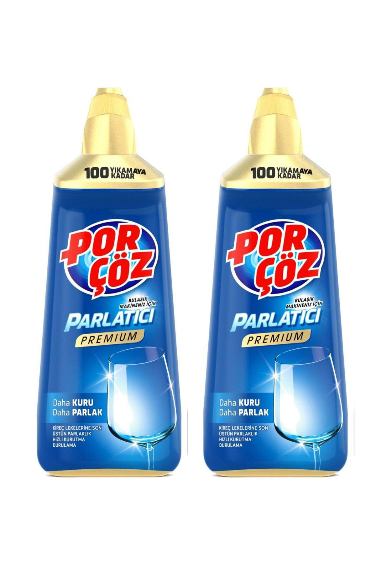 Porçöz Bulaşık Makinesi Partalacısı 2'li 2x500 Ml