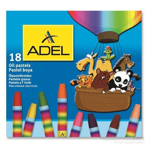 Adel Karton Kutu Pastel Boya 18 Renk (4280857000)