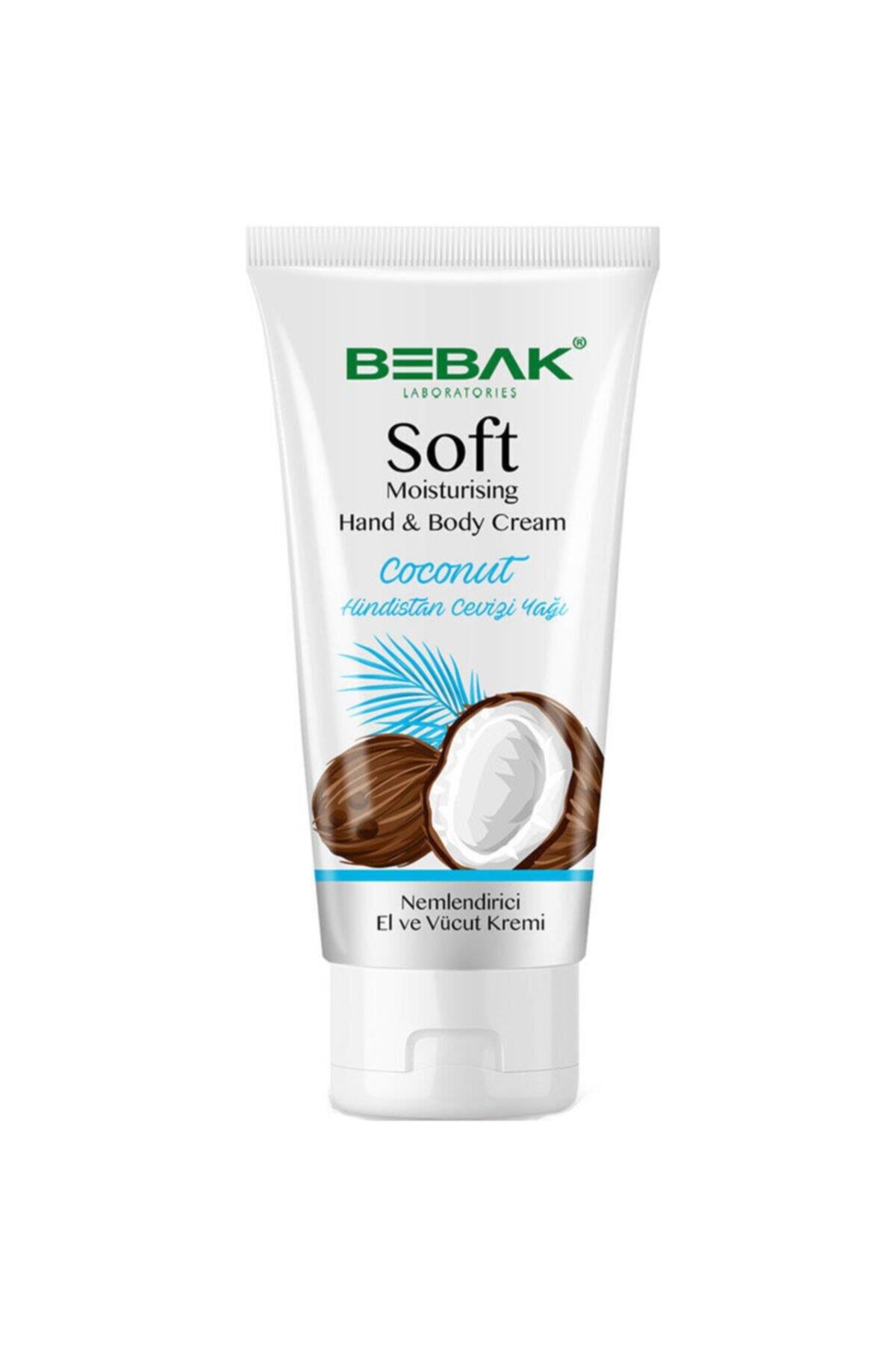 Bebak Soft Nemlendirici El Ve Vücut Kremi - Hindistan Cevizi 75 ml